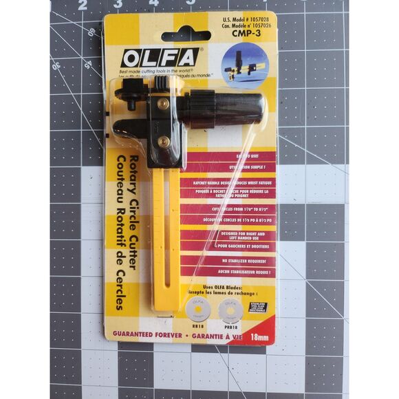 OLFA CMP-3 CIRCLE CUTTER, ROTARY B19 - Picture 1 of 2